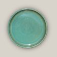 6135H1FS - Round | Turquoise Ceramic Plant Saucer | High Fired Ecofriendly Clay - Sizes 8 -24  - FREE SHIPPING For Sale