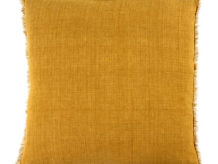 LINA LINEN PILLOW  - HONEY Discount