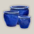 1-3823BCFS - Blue Cloud Fish Bowl Planter - FREE SHIPPING Fashion