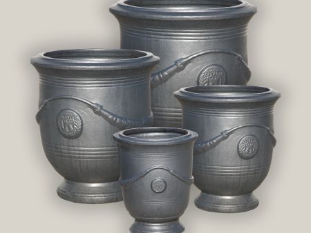 1-4023GAA - Graphite Medallion Urn - FREE SHIPPING Online Sale