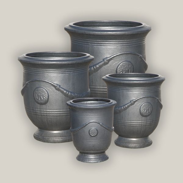 1-4023GAA - Graphite Medallion Urn - FREE SHIPPING Online Sale