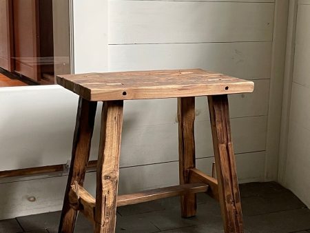 WABI SIDE TABLE RECLAIMED TEAK For Cheap