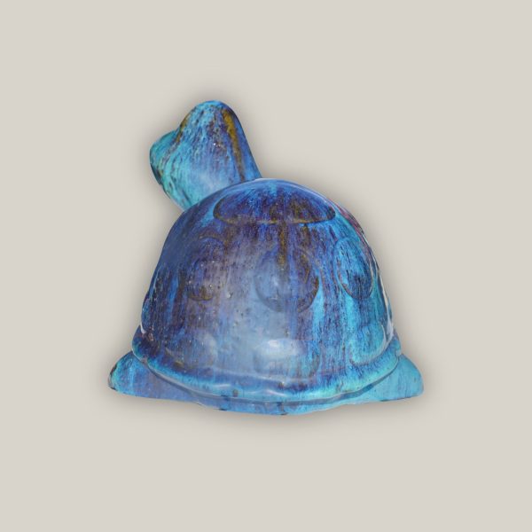 5170N19A - Marble Green Ceramic Garden Turtle on Sale