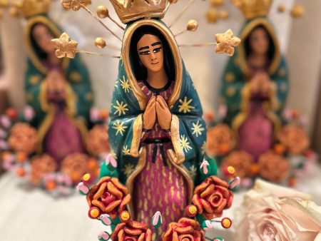 Virgen de Guadalupe by Josefina Aguilar Online Sale