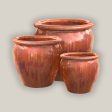 1-3823COFS - Copper Fish Bowl Planter - FREE SHIPPING For Discount