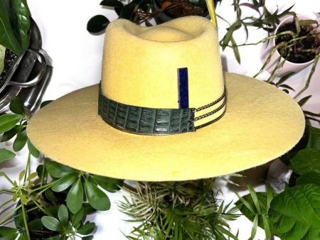 Yellow Wool Hat Online Sale