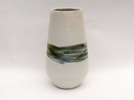 Vase L - Pincelada azul Cheap