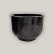 3043L1FS - Black Contemporary Low Ceramic Bowl FREE SHIPPING Discount