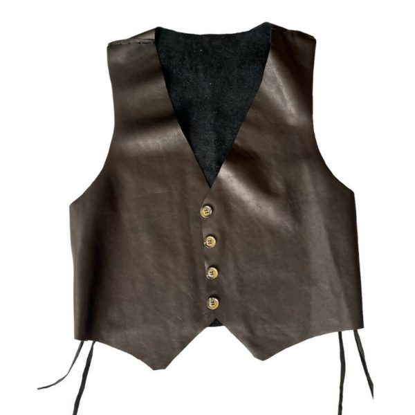 Monterrey Leather Vest For Discount