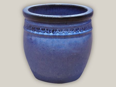 6079H47FS - Blue Coin Pot - FREE SHIPPING Hot on Sale