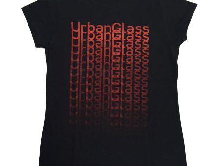 UrbanGlass Women s T-Shirt, in Black Cheap