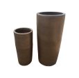 6119H75FS - Honey Yellow Tall Cylinder Planter  -FREE SHIPPING Hot on Sale