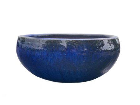 9201C1 - Blue Shallow Rice Bowl Online now