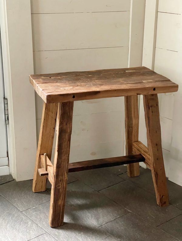 WABI SIDE TABLE RECLAIMED TEAK For Cheap