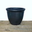 8071N14 - Matte Black Low Cana Pot Hot on Sale