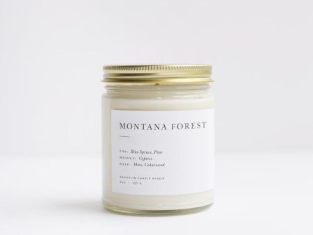 Montana Forest Soy Wax Candle Supply