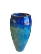 5252N57 - Blue Marble Green Tall Slim Fountain For Discount