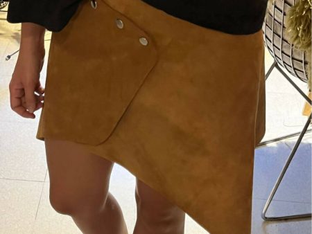 Moss Suede Skirt Supply