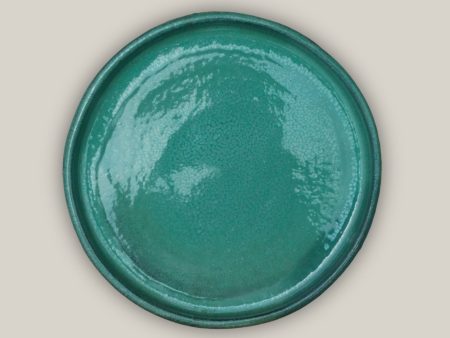 3125L5 - Round | Jade - Ceramic Clay Pot Saucers (8 -19.5 ) Online Sale