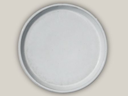 3125L4 - Round | White - Ceramic Clay Pot Saucers (8 -19.5 ) For Sale