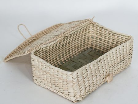 Medium Palm Leaf Box (New Model) Hot on Sale