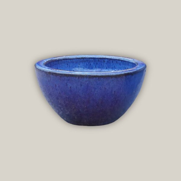 6032H47FS - Blue Wide Succulent Bowl - FREE SHIPPING Fashion