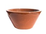 9823P16 - Pumpkin Spice Ceramic Wide Cone Planter on Sale