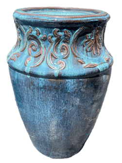 5255N66 - Antique Marble Green Scroll Rim Ceramic Fountain Online Hot Sale