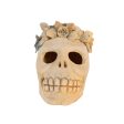 Raw Clay Flowers Calavera Skull For Sale