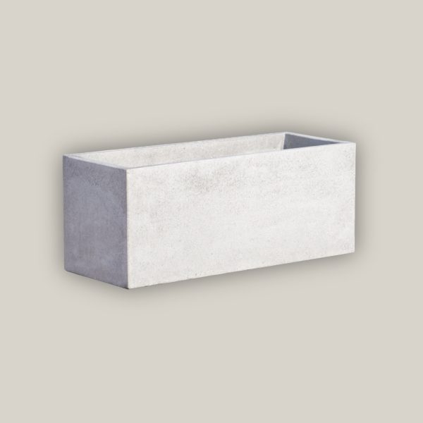 1-7170RSFS- River Stone Rectangular Trough Planter - FREE SHIPPING Fashion