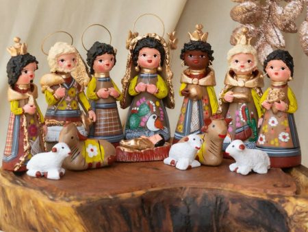 Jalisco nativity set Discount