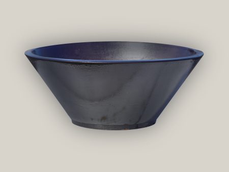 372L1F - Black Low Wide Planter- FREE SHIPPING For Cheap