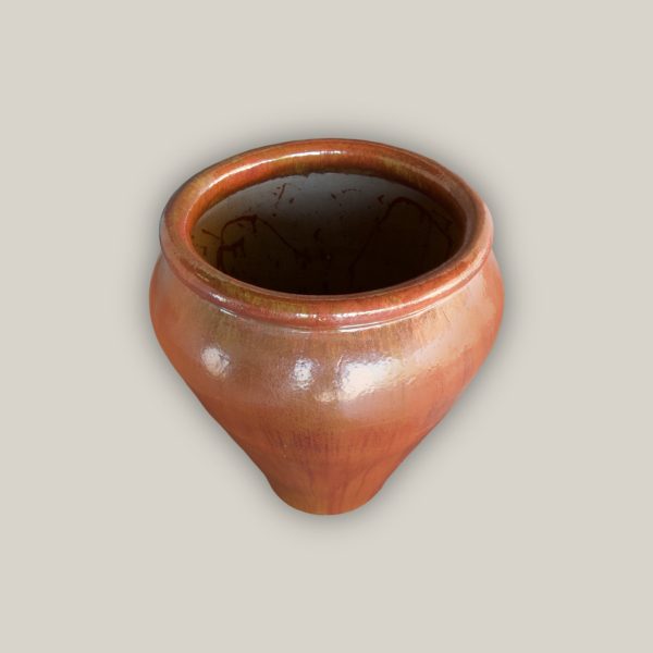 1-3100COFS - Copper Palace Extra Large High-Fired  Ceramic Planter Pots  – Indoor Outdoor Use – FREE SHIPPING Discount