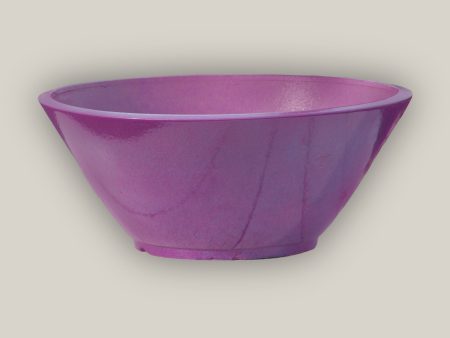 372L19F - Purple Low Wide Planter-FREE SHIPPING For Sale