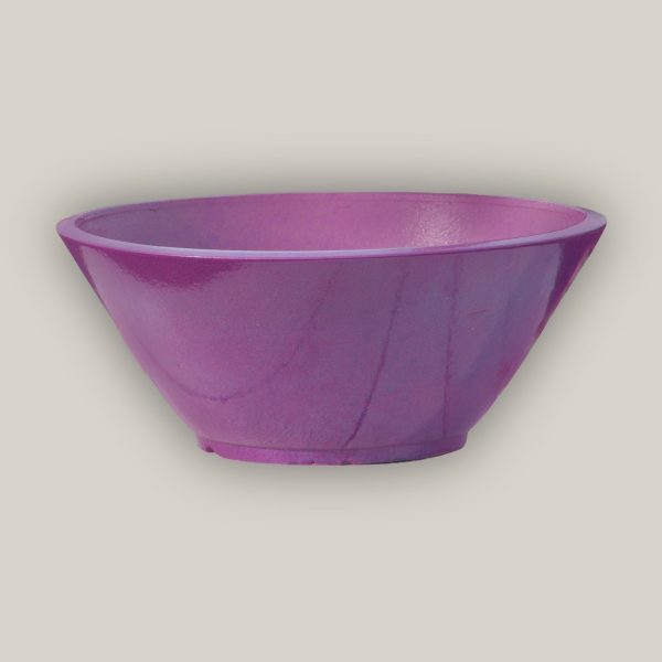 372L19F - Purple Low Wide Planter-FREE SHIPPING For Sale