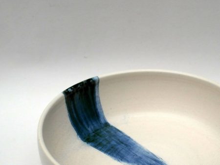 Ceramic Bowl Grande II - Pincelada azul Fashion