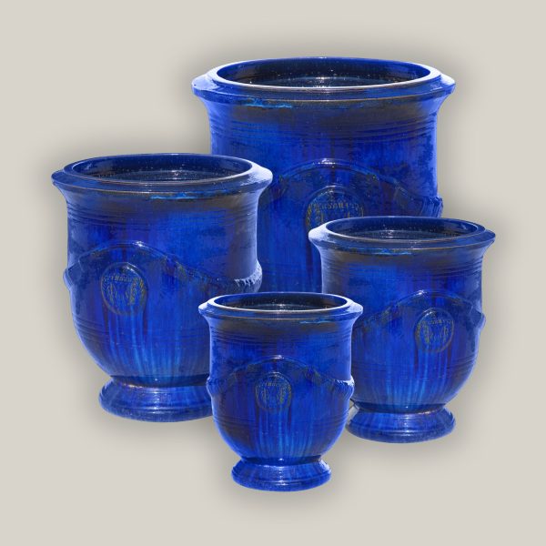 1-4023BCA - Blue Cloud Medallion Urn - FREE SHIPPING on Sale