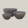 6032H33FS - Matte Black Wide Succulent Bowl - FREE SHIPPING Cheap