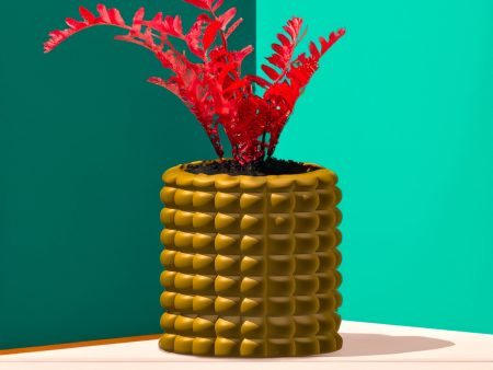 Unique Corn Cob Planter Pot for Houseplants, 3D Printed Gifts for Plant Lovers, Cottagecore Garden Decor, Corn on the Cob Room Decor Quirky Online Sale