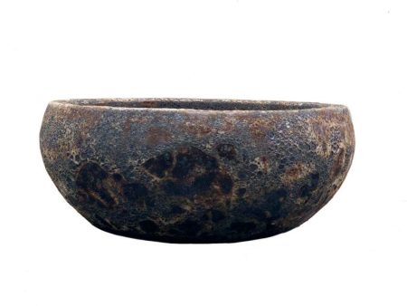 9201C42 -Seafoam Brown Shallow Rice Bowl Fashion