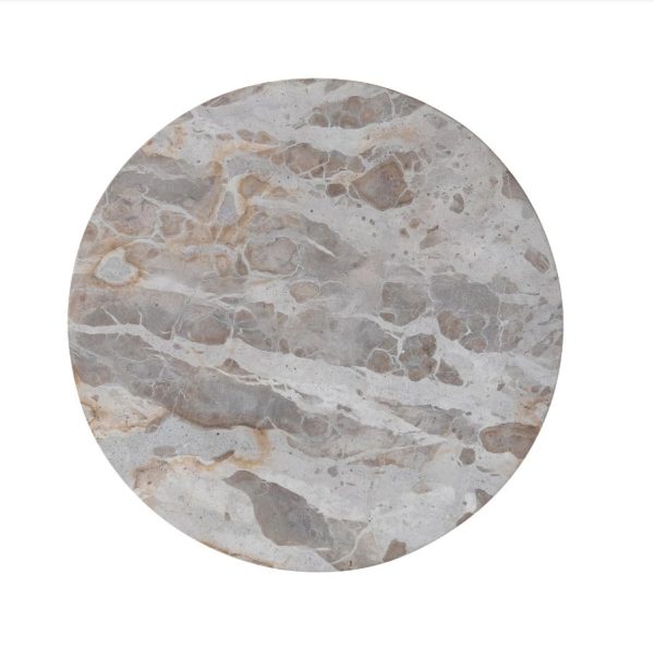 LAZY SUZAN SWIVEL PLATER IN MARBLE BEIGE 14   on Sale