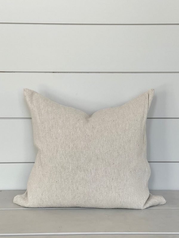 LAUREL CUSHION LIGHT WASHED BEIGE Cheap