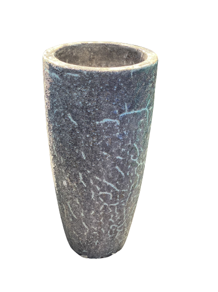 6036H13 - Turquoise Coral Tall Tapered Cylinder Planter Online now