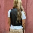 Monterrey Leather Vest For Discount