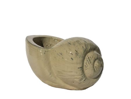 5229N7FS - Small Seashell Ceramic Planter - FREE SHIPPING Discount