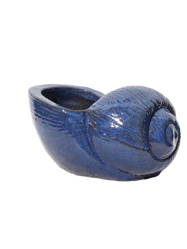 5229N8FS- Small Seashell Ceramic Planter - FREE SHIPPING For Sale