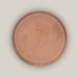 6135H27FS - Round | Unglazed Ceramic Plant Saucer | High Fired Ecofriendly Clay - Sizes 8 -24  - FREE SHIPPING For Discount