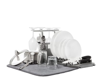 Udry Dish Rack With Dry Mat Supply