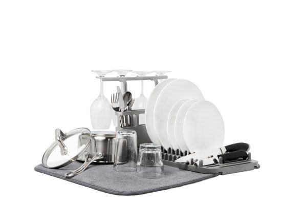 Udry Dish Rack With Dry Mat Supply