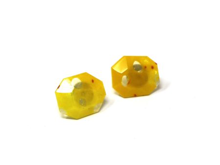 Yellow Post Earrings Online Sale